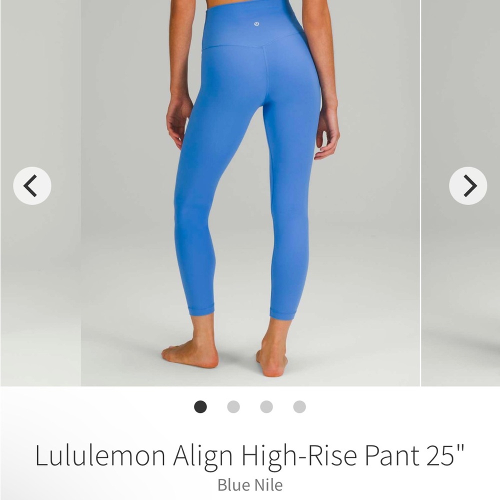 Lululemon Align Pant 25 - Blue Nile